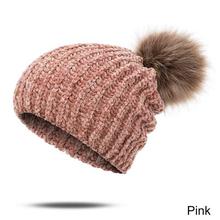 Fashion Winter Hat For Women Soft Thick Winter Warm Beanie