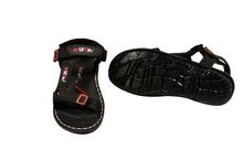 Utsav Black Sandal For Women 1115