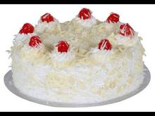 Normal White Forest Cake