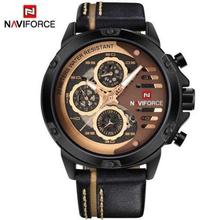 NF9110 Luxury Chronograph Analog Watch for Men - Golden/Black