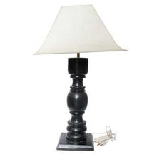 White/Black Wooden Table Lamp