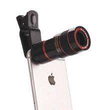 Universal 8X Zoom Mobile Phone Telescope Lens with Clip