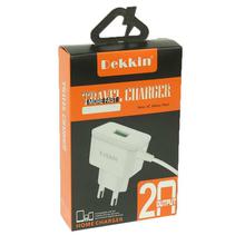 Dekkin DK-174 2.0A USB Wall Charger For Android - White