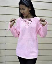 Woolen Steel Ring Long Sweater