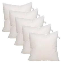 Set of 5 Fiber Korean Cushion- White