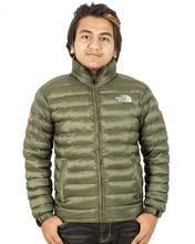 Men's Pickle Green Quilted Silicon Jacket