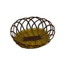 Oval Basket (Small), Yellow -1 Pc