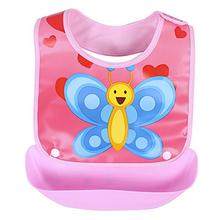 Silicone Baby Detachable Waterproof Apron Bibs