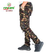 Virjeans Mens Combat Box Joggers Pant -mix Green(VJC 668)