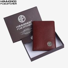 Hammonds Flycatcher Brown Unisex Genuine Leather Card Holder