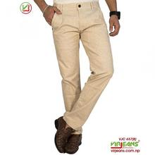 Virjeans Printed Linen Pant (VJC 657) Cream