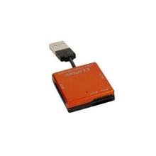 CLIPtec RZR-507 All In 1 Card Reader - Orange