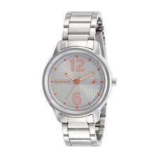 Fastrack Loopholes Analog Silver Dial Women's Watch-6169SM01