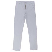 Light Grey Plain Cotton Pant For Men