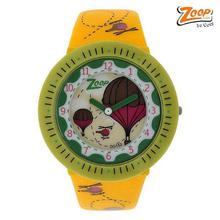 Zoop Cream Dial Analog Watch For Girls- C26007PP03