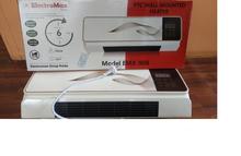 Electromax 908 Wall Heater/Air Cooler With Remote Control Wall Mounted Fan Heater