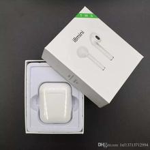 HBQ-i8 Mini TWS Earphones Dual Wireless Bluetooth Earbuds - White