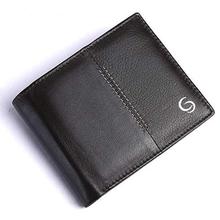 GETOREE Men's Florence Leather RFID Protected Wallet (Black)