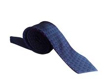 Men Tie – blue dotted design