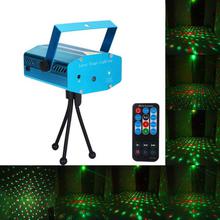 Mini Laser Projector Light Sky Star Spotlight Showers Landscape DJ Disco Xmas Lighting US Plug