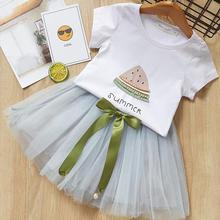 Bear Leader 2019 New Summer Kids Girls Clothes Set Fruit