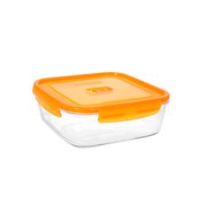 Luminarc Lunch Box Temp Square Pure Box Active Orange