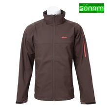 Sonam Gears Brown Tenzing Softshell Jacket For Men (567)