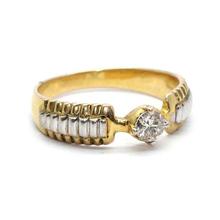 16k Gold Solitaire Diamond Ring For Women Drg-1324