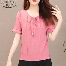 Blusas mujer de moda 2019 ladies tops chiffon blouse