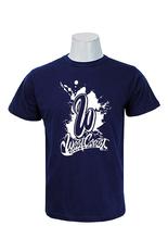 Wosa - Blue West Coast Customs Splash Printed T-shirt For Men