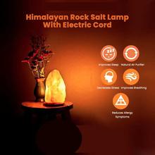 Himalayan Rock Salt Lamp with Electric Cord (3-4 kg)