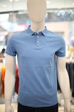 Jeanswest Ocean Blue Men T-Shirt With Collar (91-173504)