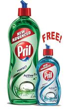 Pril Green 750ml ( Free Kraft liquid 225ml)