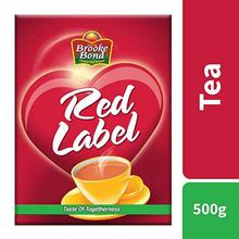 Brooke Bond Red Label Tea - 500 gm (Box)