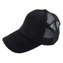 Lovely Summer Solid Adult Mesh Cap