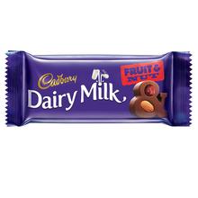 Cadbury Dairy Milk Fruit and Nut Chocolate Bar-36g (Pack of 2)