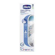 Chicco Blue Well Being Feeding Bottle - 150 ml