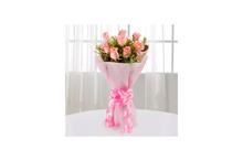 Love Pink Roses Bouquet - 8