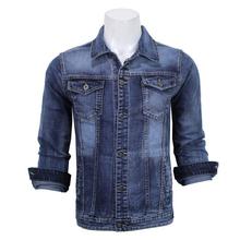 Men's Dark Blue Denim Jacket