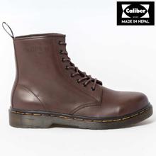 Caliber Shoes Coffee Lace Up Lifestyle Boots For Men - ( 468 C)