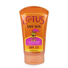 Lotus Herbals Safe Sun Kids Sun Block Cream Spf 25 100g-LHR064100