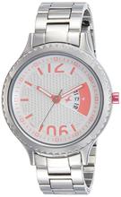 Fastrack Loopholes Analog Silver Dial Women's Watch-6168SM02