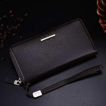 Wristlet Long Purse Pu Leather Clutch Large Capacity Zip Around Wallets