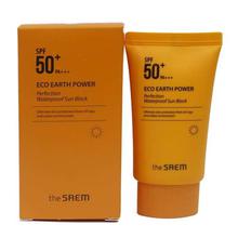 The Saem Eco Earth Power Perfection Waterproof Sun Block Cream SPF 50+ PA+++ - 50g