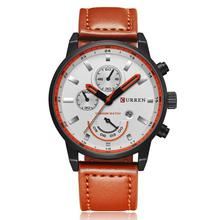 CURREN 8228 Fashion Men's Alloy Case Wrist Watch