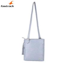 Fastrack  Steel Blue Tasseled Cross Body Bag For Women - A0552PBL01