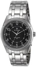 Titan Neo Analog Black Dial Men's Watch-1729SM02