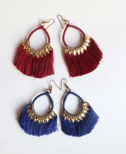 Tassel Drop Handmade Pearl Earrings