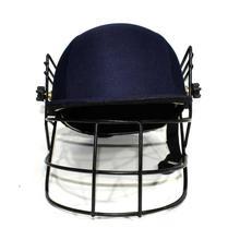 Navy Blue Cricket Helmet - Gold