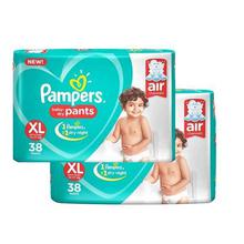 Pampers New Diapers Pants Monthly Pack, Extra Large (76 Count)